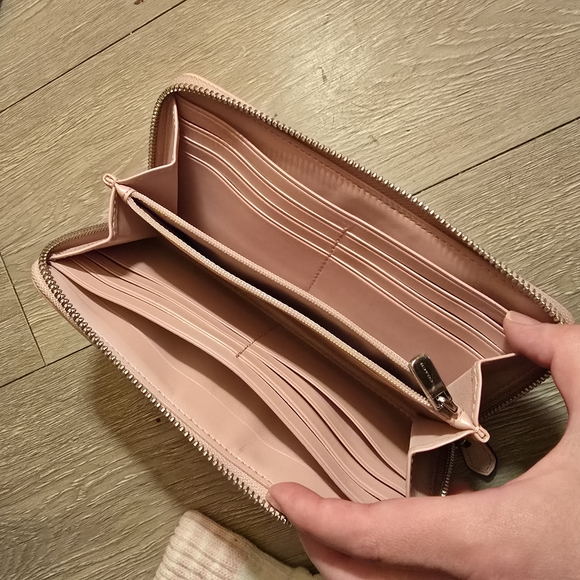 Coach Brown and Pink Signature Tote Bag - Picture 3 of 12